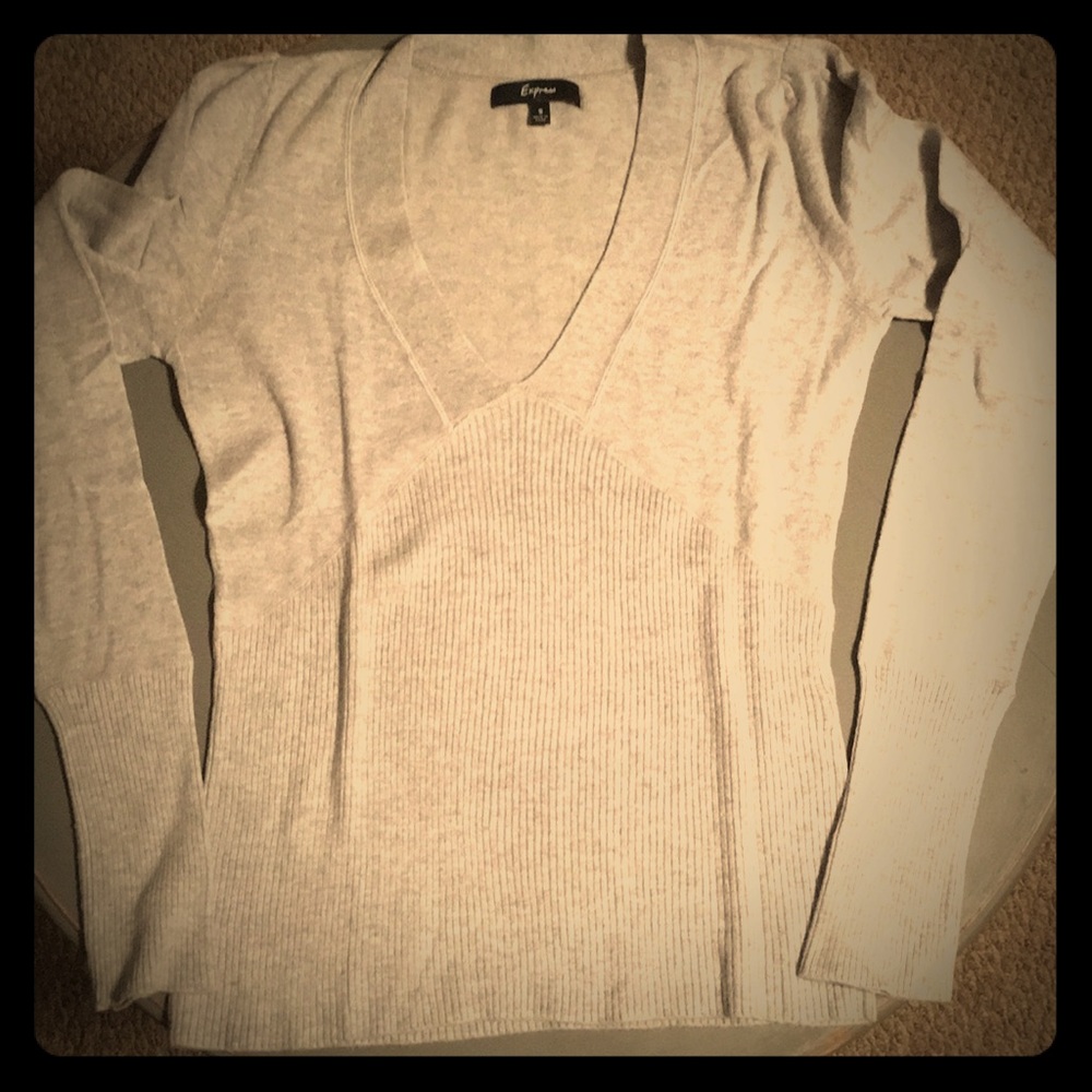 Express V-neck Sweater